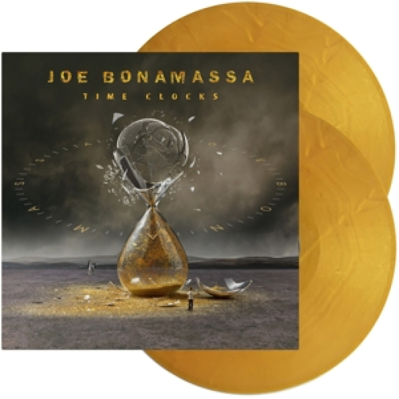 Joe Bonamassa - Time Clocks (2LP) Gold Coloured Vinyl / 180gr. / 24pgs Booklet/ High Quality/ Gatefold Sleeve 
